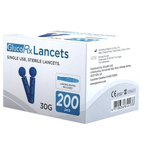 GlucoRX Lancets 30G - 1 x 200 lancets