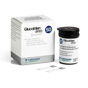 GlucoMen Areo Blood Glucose Test Strips - Pack of 50