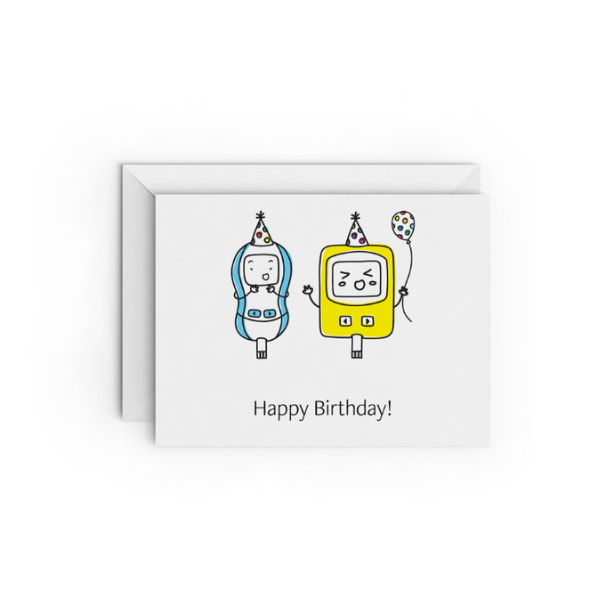 Myabetic Greeting Card: Happy Birthday