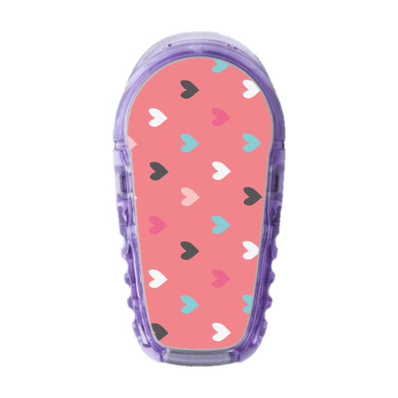 Dexcom G6/One Sensor Sticker (Heart to Heart)