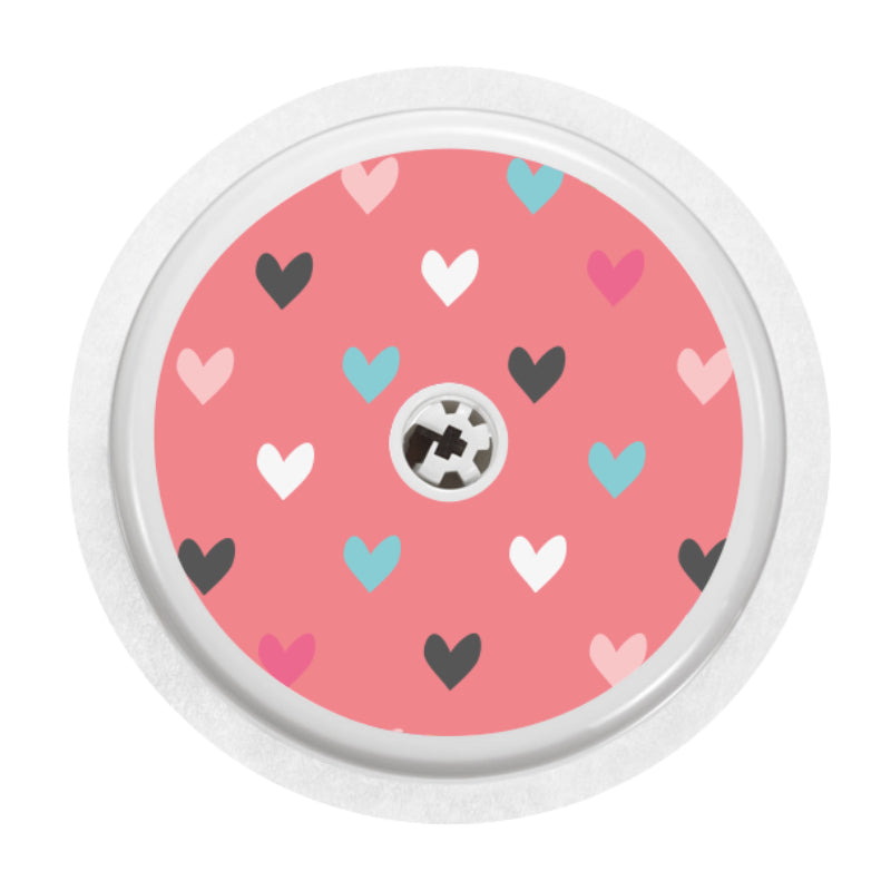 Freestyle Libre 2 Sensor Cover (Heart to Heart)