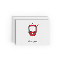 Myabetic Greeting Card: I Love You