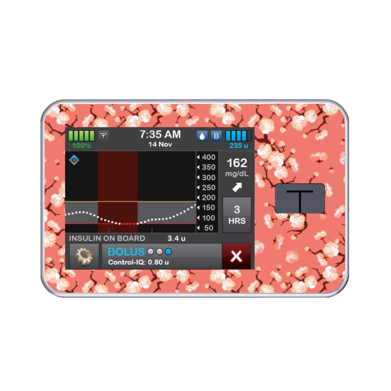 T:slim Cover Sticker (Kanzan) - Diabeticsupply.co.uk