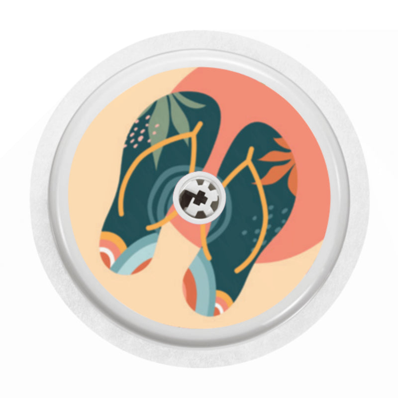 Freestyle Libre 2 Sensor Stickers (Summer Holiday 6 Pack)