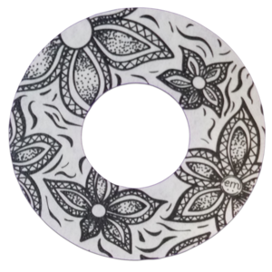 ExpressionMed Black Tie Adhesive Patch Freestyle Libre 2