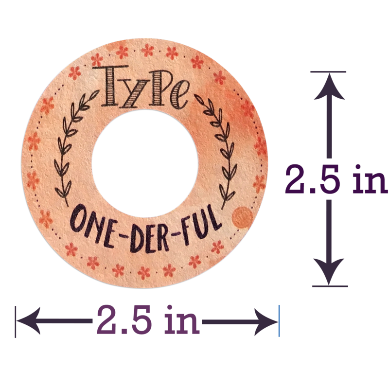 ExpressionMed Type One-Der-Ful Adhesive Patch Freestyle Libre 2