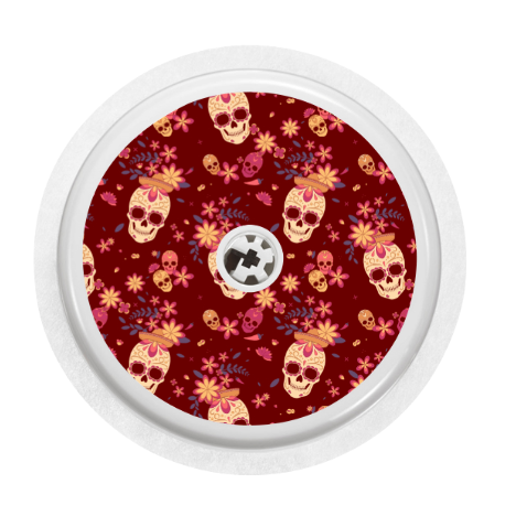 Freestyle Libre 2 Sensor Cover (Candy Skulls)