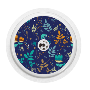 Freestyle Libre 2 Sensor Cover (Cobalt Floral)
