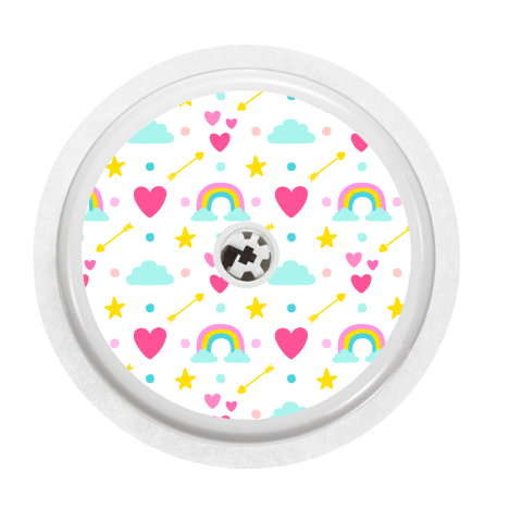 Freestyle Libre 2 Sensor Cover (Rainbows)
