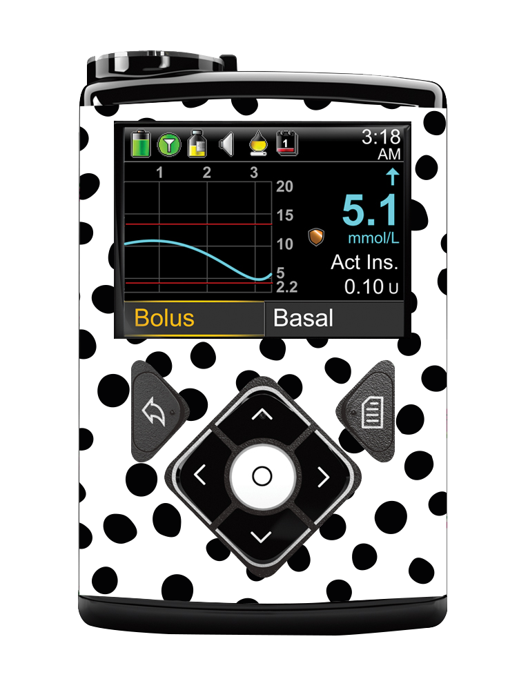 Medtronic 640/670/780G Pump Sticker (Spotty Dotty)