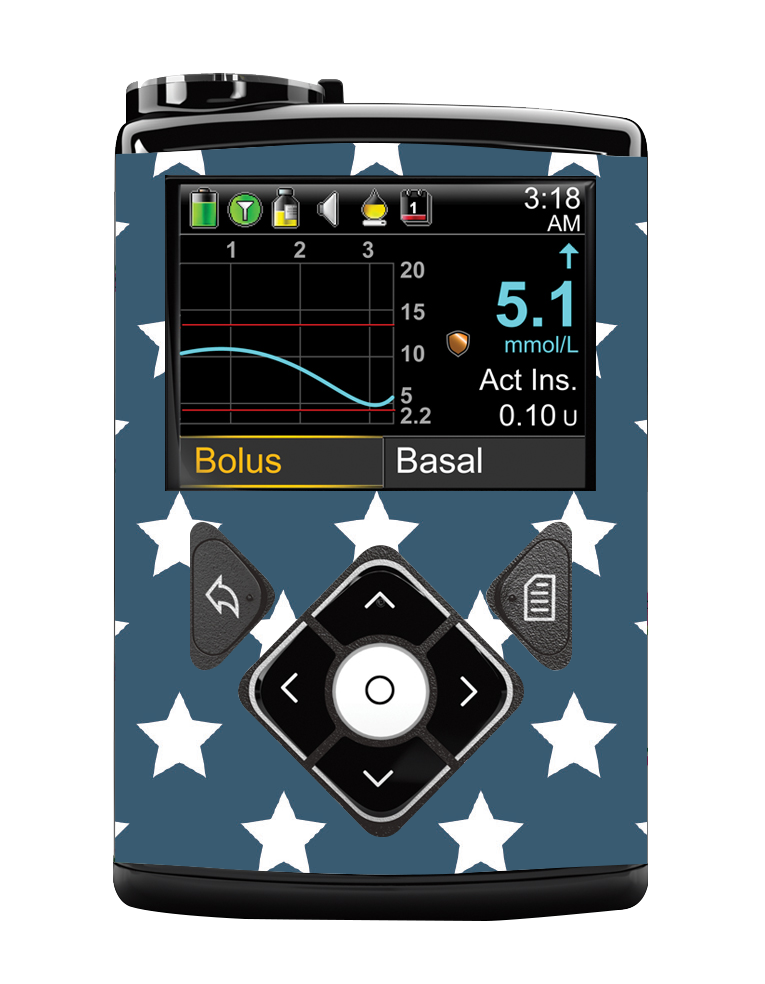 Medtronic 640/670/780G Pump Sticker (Super Star)