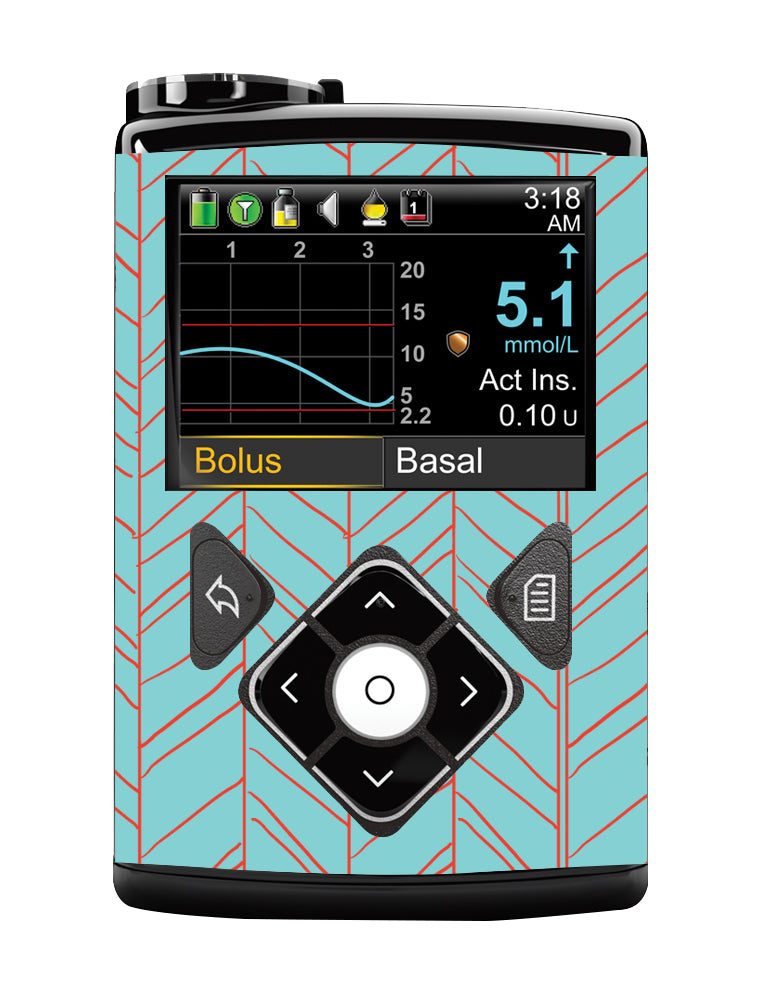 Medtronic 640/670/780G Pump Sticker (Tahiti)