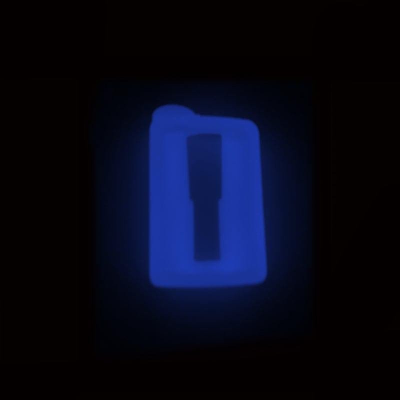 Medtronic 640G, 670G, 780G Protective Silicone Gel Cover - Blue Gloskynz - GLOWS IN THE DARK!