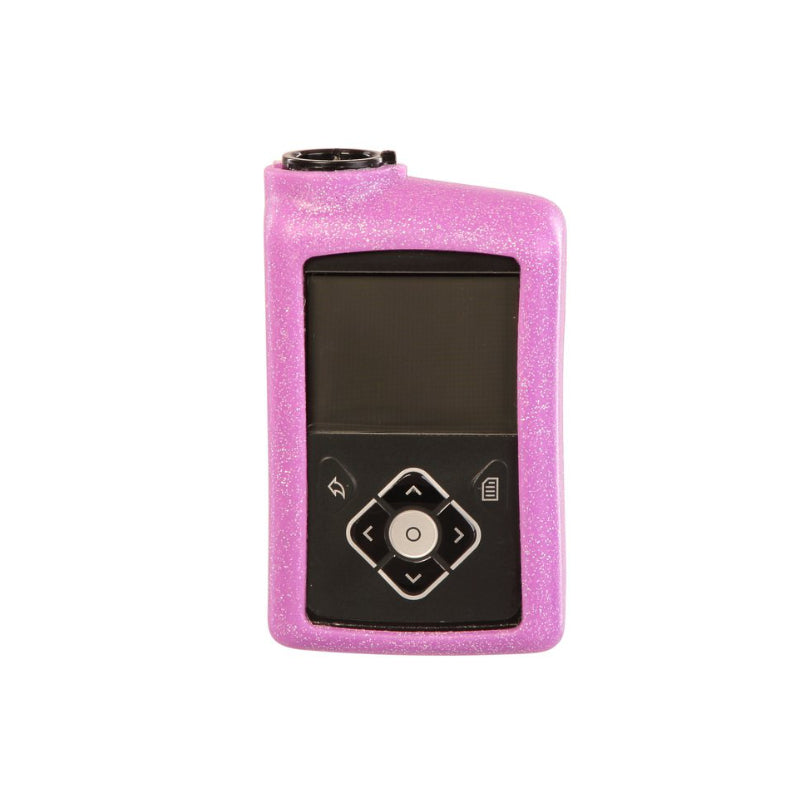 Medtronic 640G, 670G, 780G Protective Silicone Gel Cover - Purple Glitterskynz