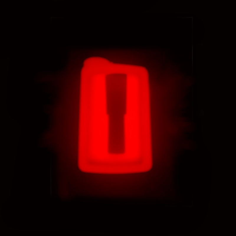 Medtronic 640G, 670G, 780G Protective Silicone Gel Cover - Red Gloskynz - GLOWS IN THE DARK!