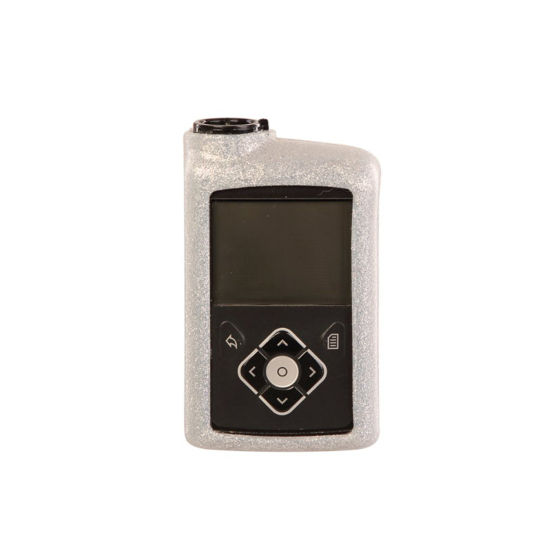 Medtronic 640G, 670G, 780G Protective Silicone Gel Cover - Silver Glitterskynz