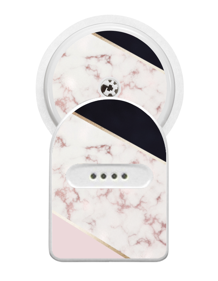 Miao Miao Sticker (Blush Marble)