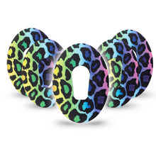 ExpressionMed Multicoloured Cheetah Adhesive Patch Dexcom G6/One