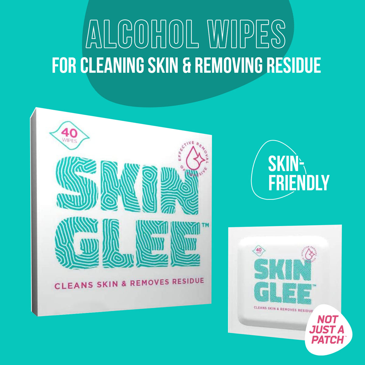 Skin Glee Prep Wipes 40 Pack