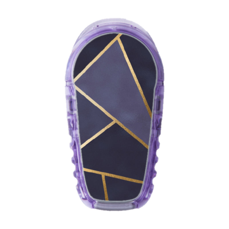 Dexcom G6/One Sensor Sticker (Navy Geo)