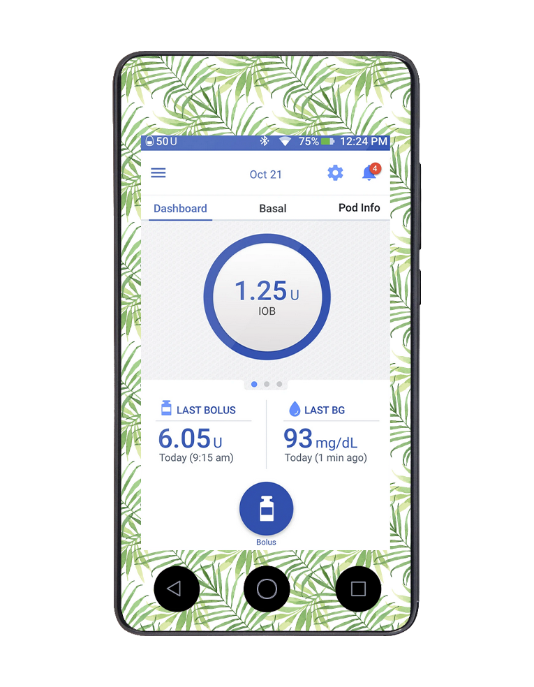 Omnipod DASH Cover (Palm Beach)