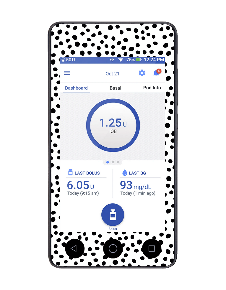 Omnipod DASH Cover (Spotty Dotty)