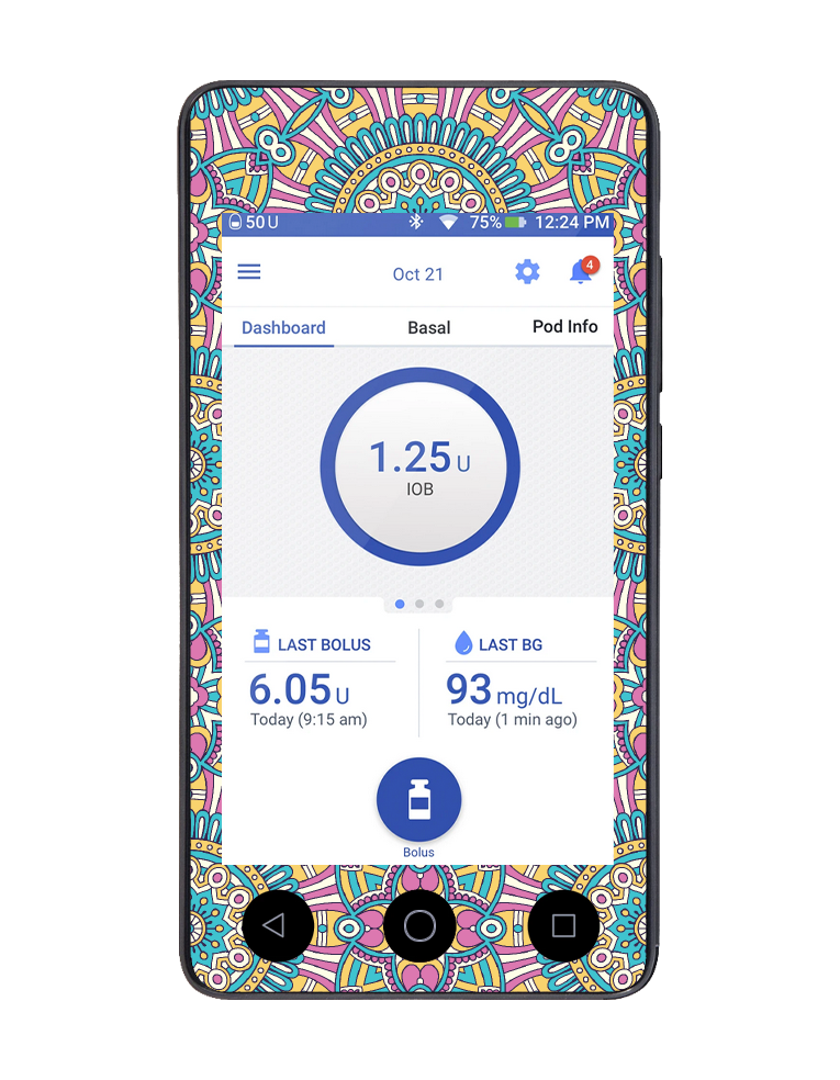Omnipod DASH Cover (Boho)