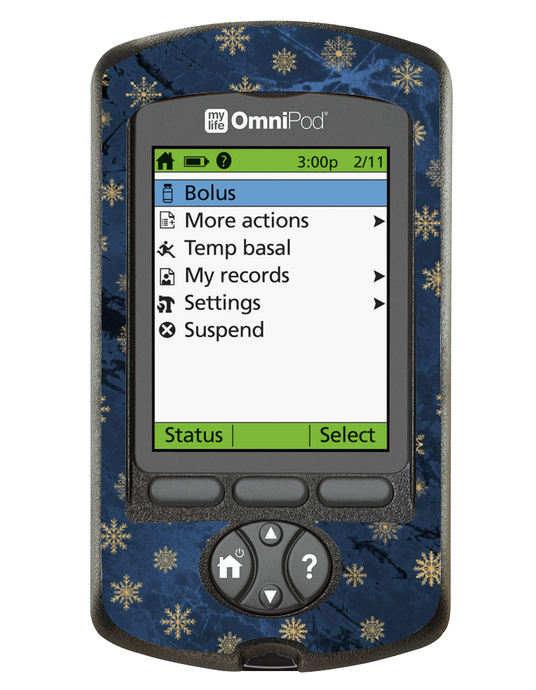 Omnipod PDM Cover (Snowy Nights)
