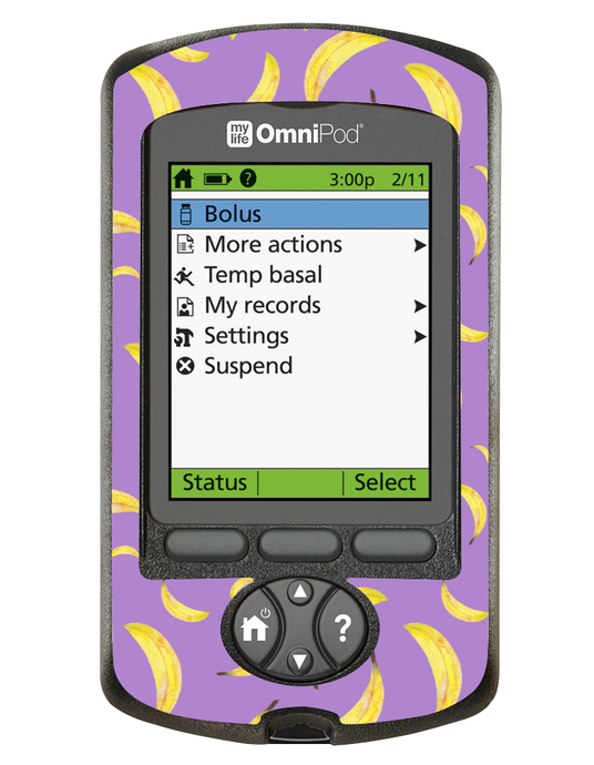 Omnipod PDM Cover (Go Bananas)