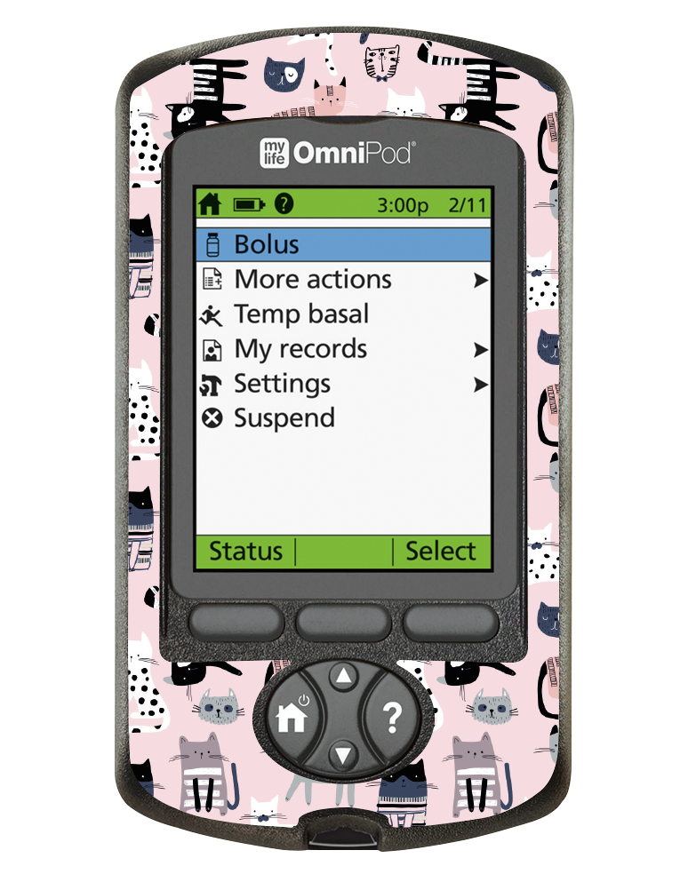 Omnipod PDM Cover (Kitty Cat)