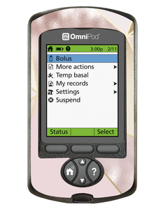 Omnipod PDM Cover (Blush Geo)