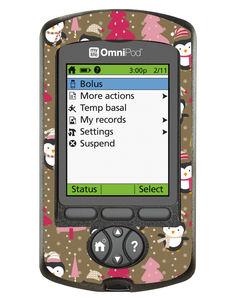 Omnipod PDM Cover (Winter Penguins)