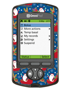 Omnipod PDM Cover (Sleigh Ride)