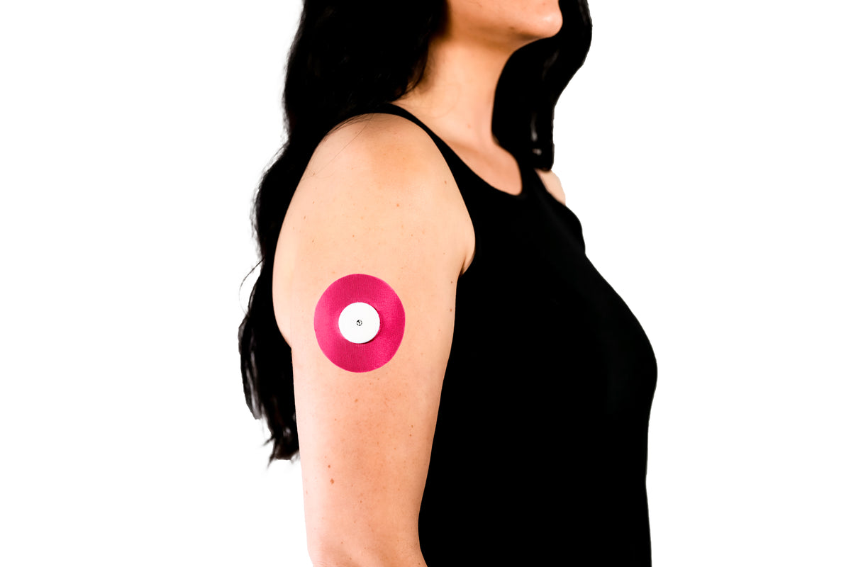Skin Grip - Freestyle Libre 2/Infusion Set Patch- 20 Pack - Many Colours Available
