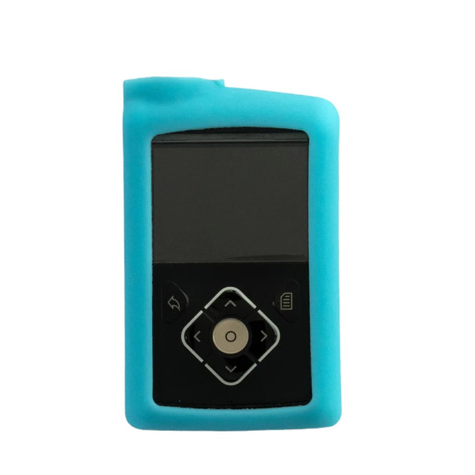 Medtronic 640G, 670G, 780G Protective Silicone Gel Cover - Blue Gloskynz - GLOWS IN THE DARK!