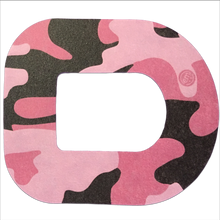 ExpressionMed Pink Camo Adhesive Patch Omnipod