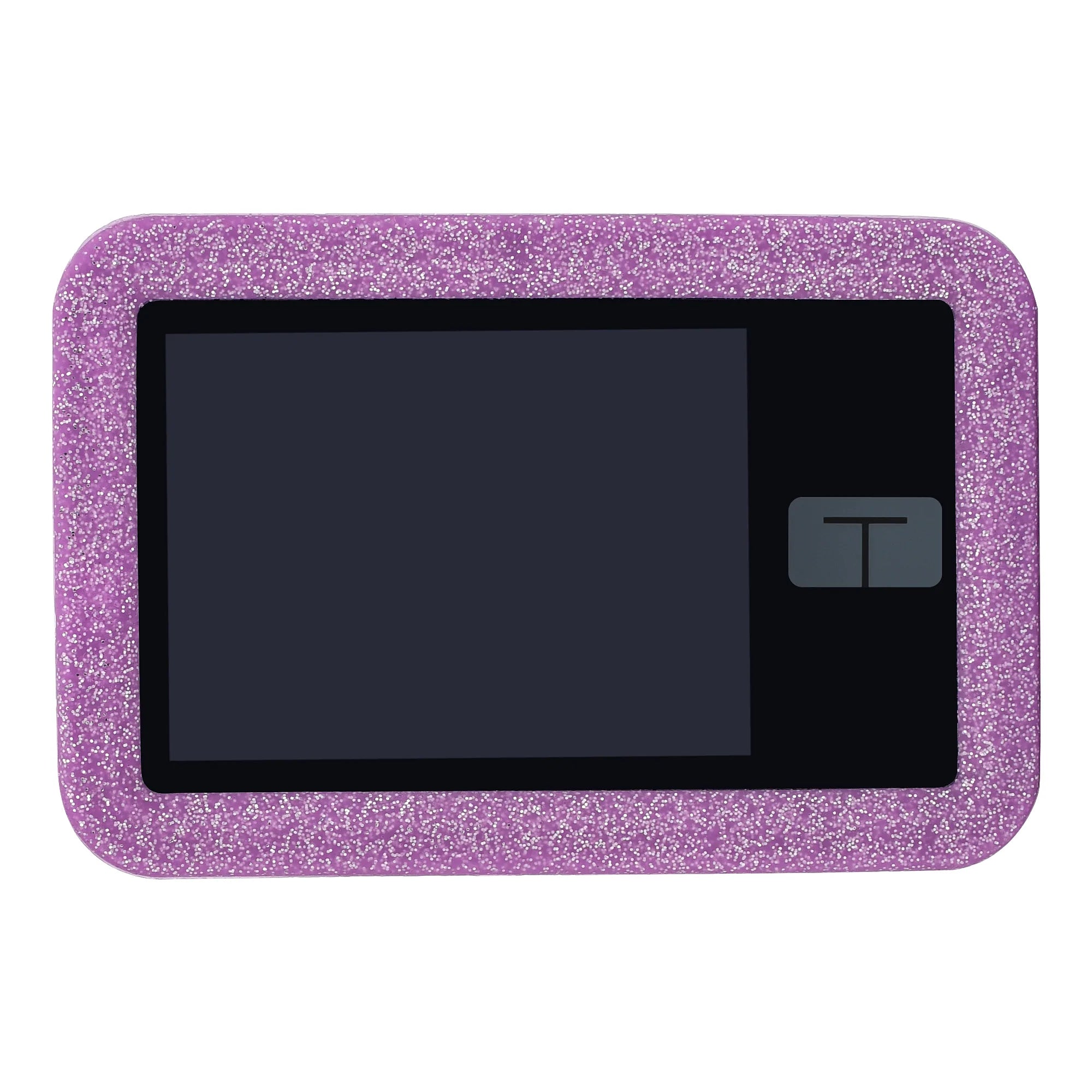 Tandem T:Slim X2 Protective Silicone Gel Cover  - Purple Glitter