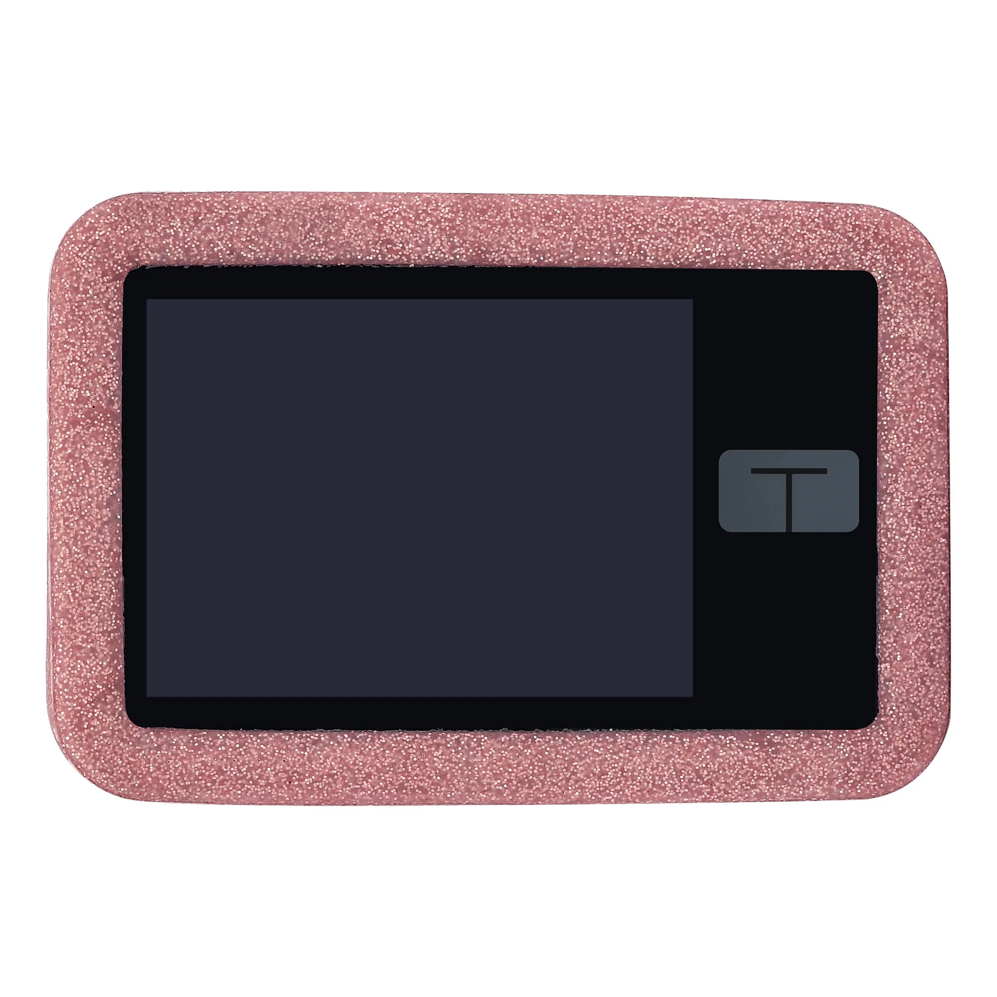 Tandem T:Slim X2 Protective Silicone Gel Cover  - Rose Gold Glitter