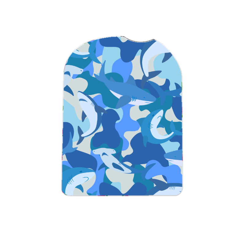Omnipod Cover Sticker (Shark Camo)