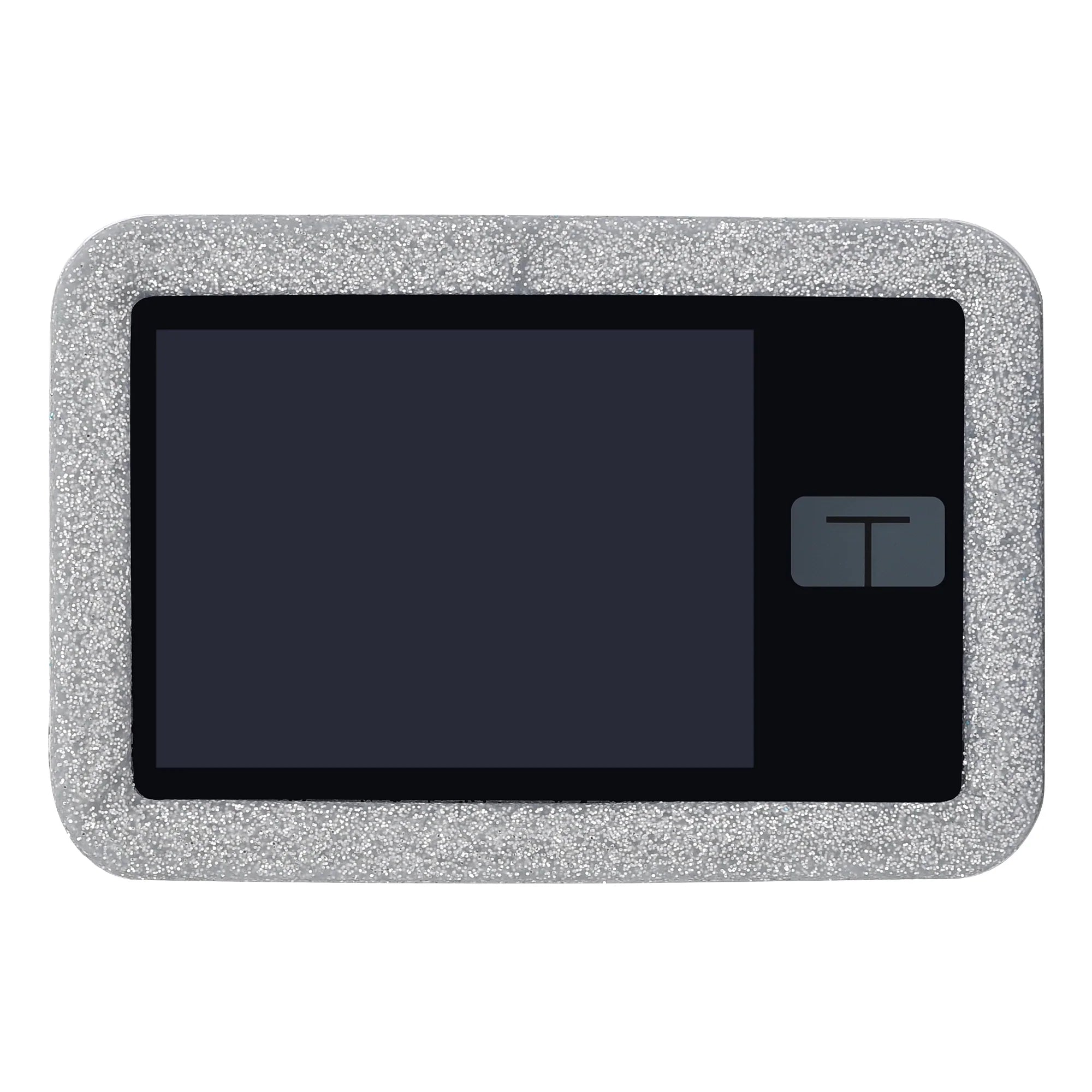 Tandem T:Slim X2 Protective Silicone Gel Cover  - Silver Glitter