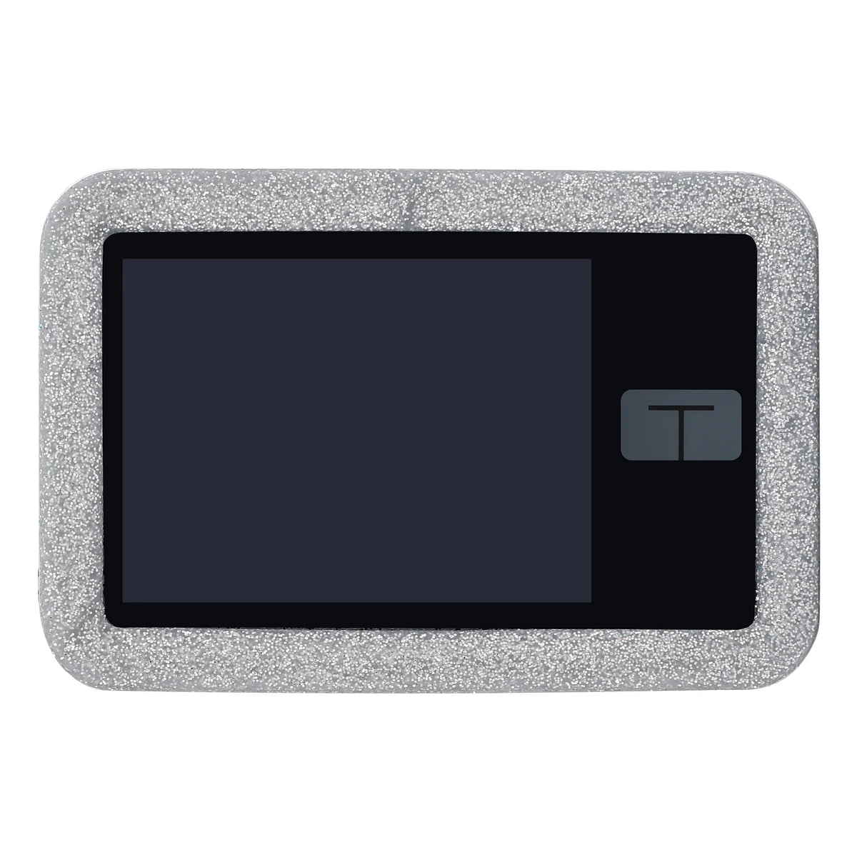 Tandem T:Slim X2 Protective Silicone Gel Cover  - Silver Glitter