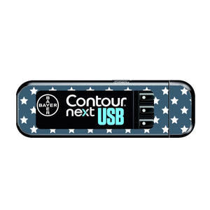 Bayer Contour Next USB Vinyl Sticker (Super Star)