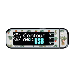 Bayer Contour Next USB Vinyl Sticker (Super Succulents)