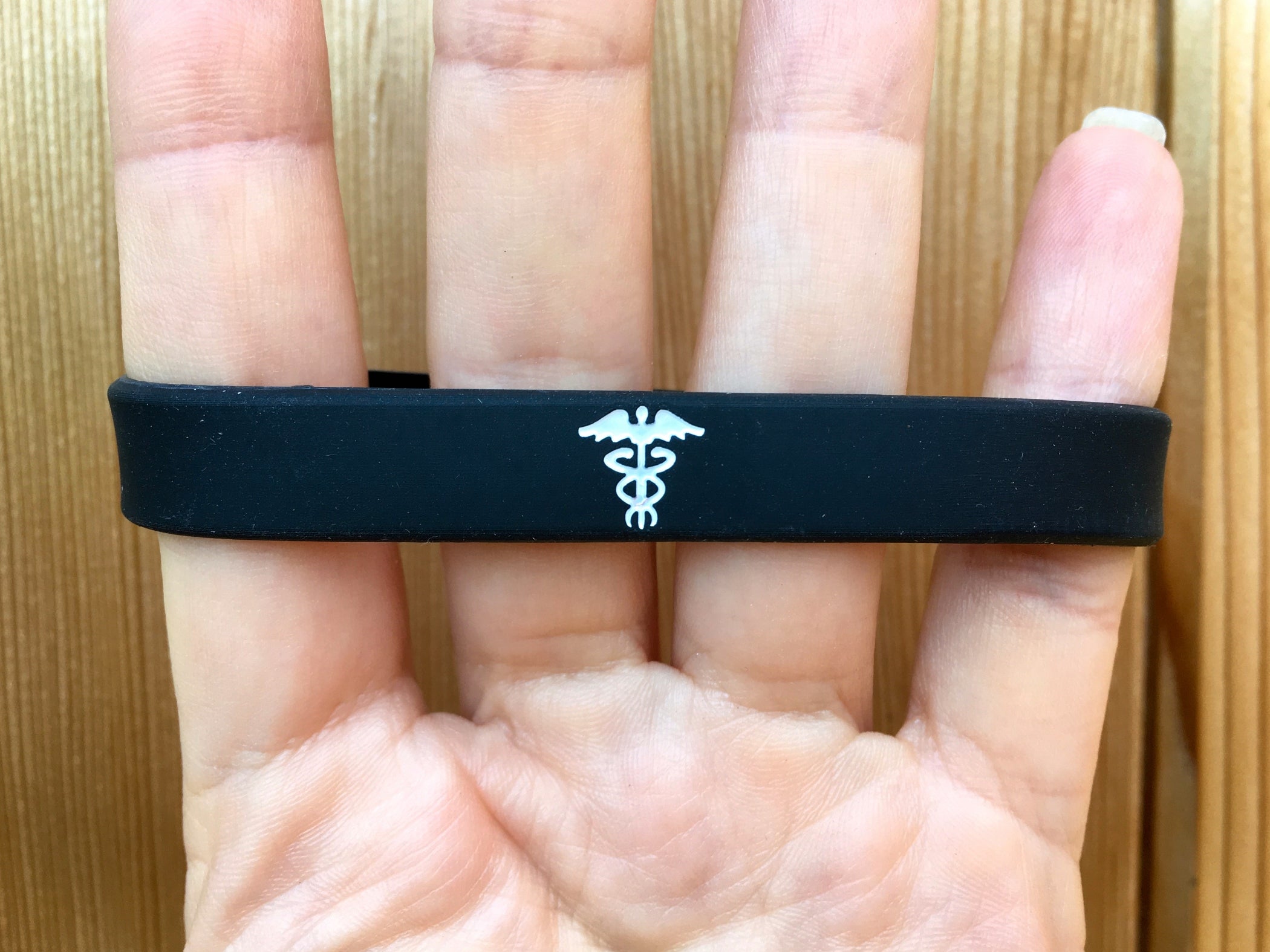 T1 or T2 Diabetes Hidden Message Silicone Wristband