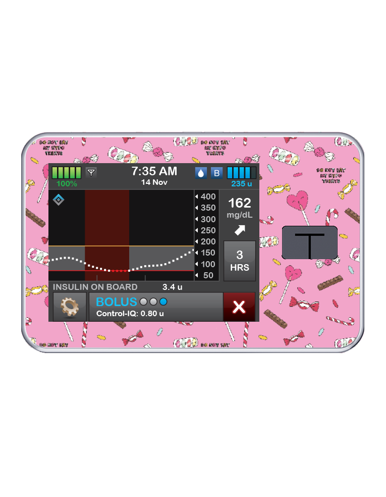 T:slim Cover Sticker (Hypo Treats)