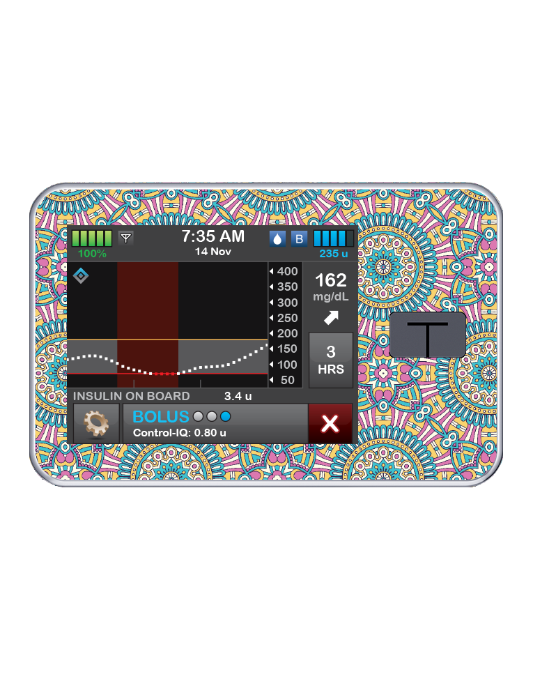 T:slim Cover Sticker (Boho)