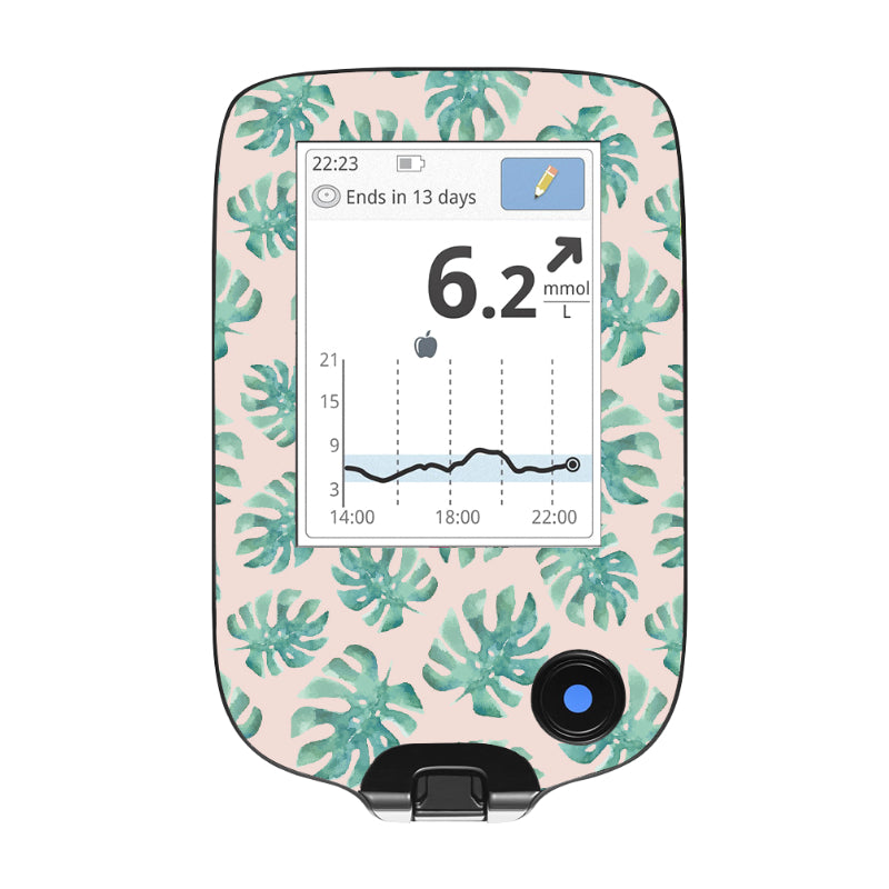 Freestyle Libre 2 Reader Sticker (Tropical Vibes)