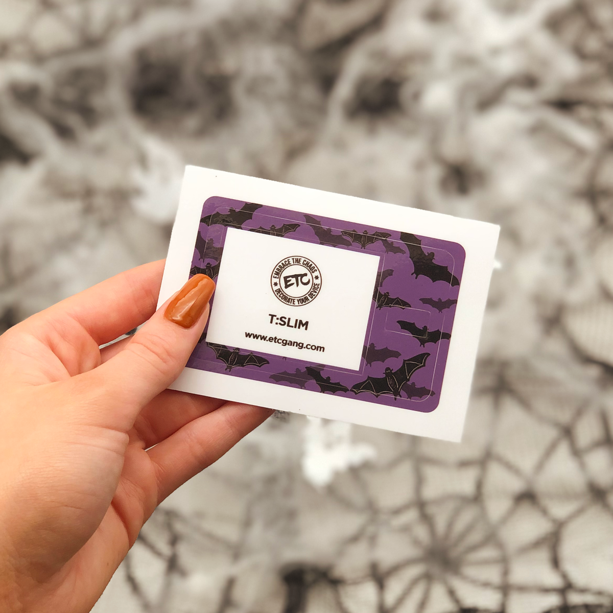 T:slim Cover Sticker (Vampire Bats)