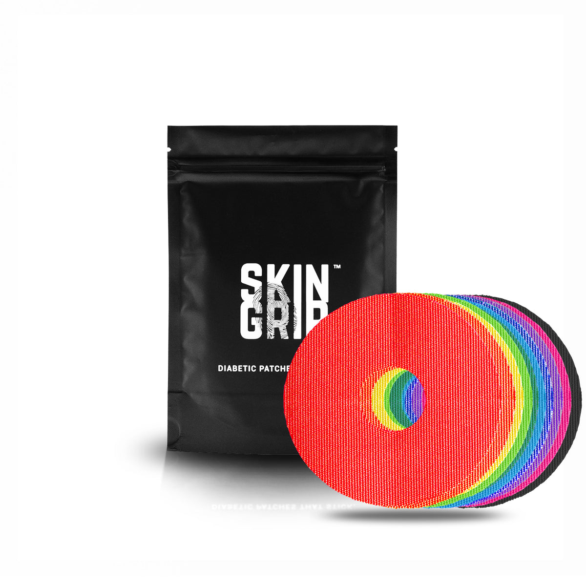 Skin Grip - Universal (0.8 Inch Hole) Infusion set/Libre - 20 Pack - Many Colours Available