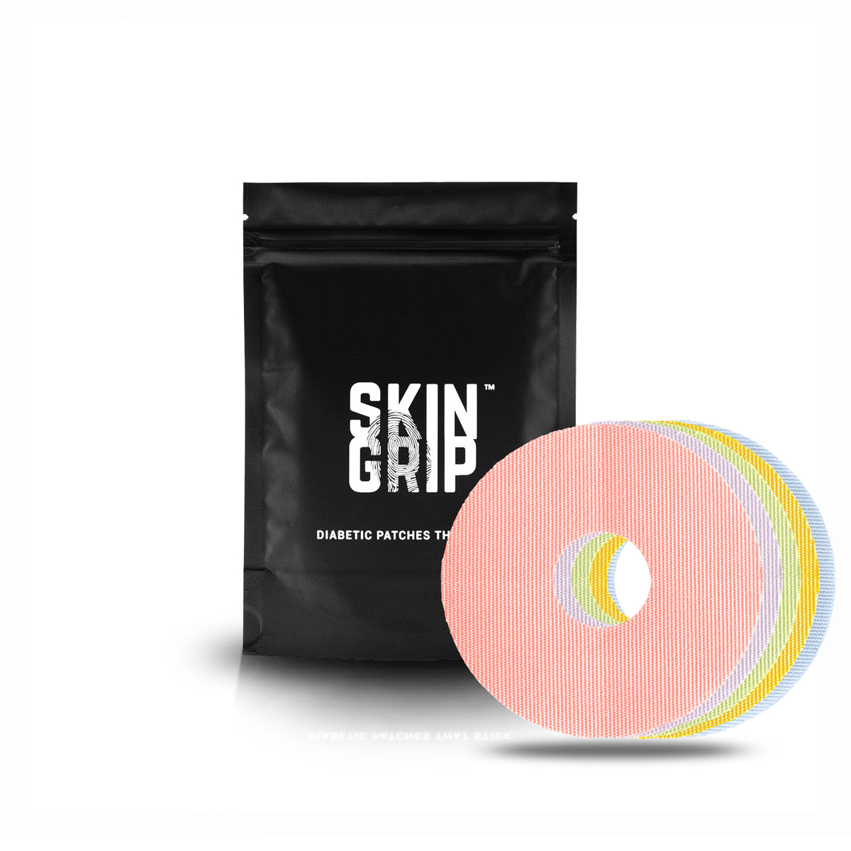 Skin Grip - Universal (0.8 Inch Hole) Infusion set/Libre - 20 Pack - Many Colours Available